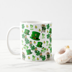 Café Caneca do dia de St Patrick