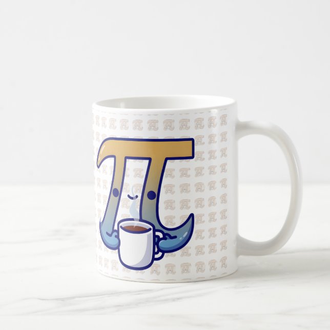 Café Caneca do Dia do Pi 3.14 – Presente Legal de Matem (Direita)