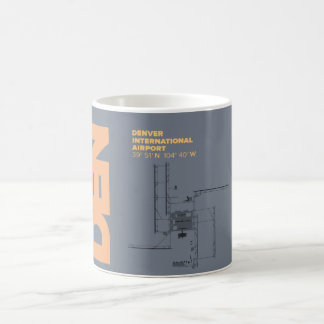 Café Caneca do diagrama do aeroporto de Denver (ANTRO)
