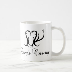 Café Caneca do esquerdista do Corsetry de Lucy