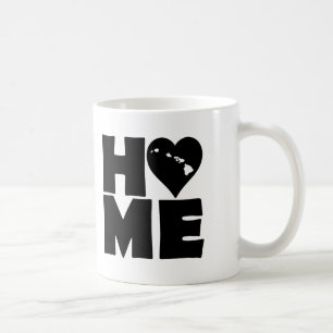Café Caneca do Estado do Coração de Casa do Havaí ou Ca