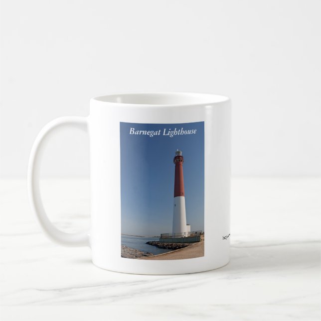Café Caneca do farol 2-View de Barnegat (Esquerda)