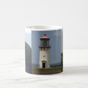 Café Caneca do farol de Kauai
