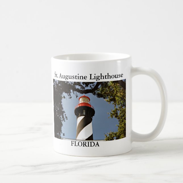 Café Caneca do farol de St Augustine, Florida (Direita)