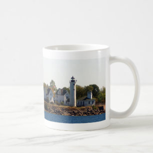 Café Caneca do farol do ponto de Tibbetts