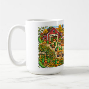 Café Caneca do Festival da Colheita do Remendo de Picle