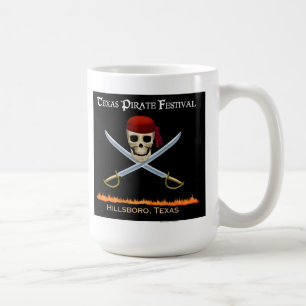 Café Caneca do festival do pirata de Texas