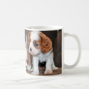 Café caneca do filhote de cachorro