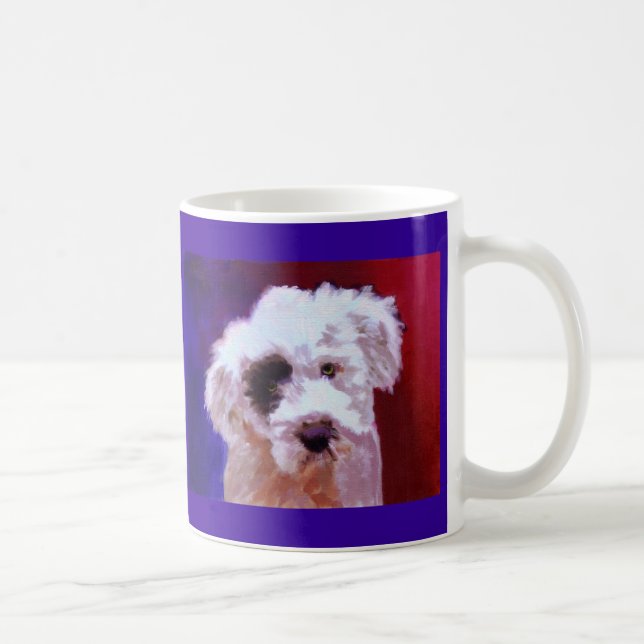 Café Caneca do filhote de cachorro da caniche (Direita)