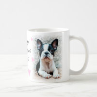 Caneca do filhote de cachorro do buldogue francês