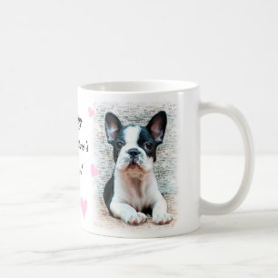 Café Caneca do filhote de cachorro do buldogue francês