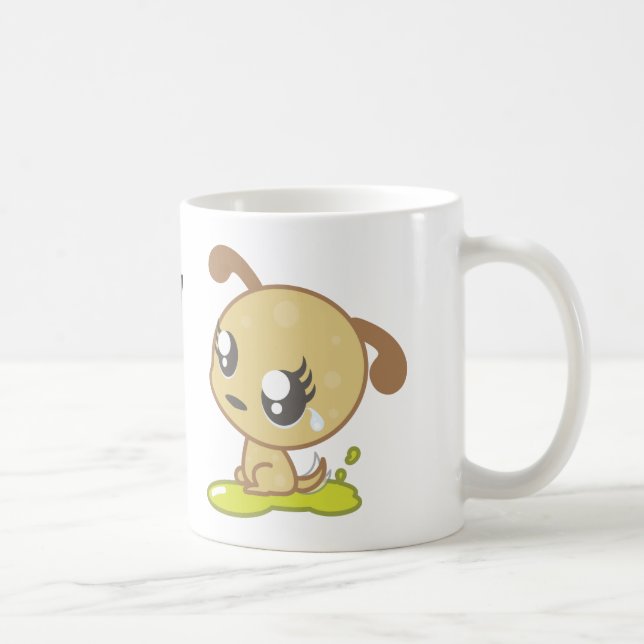 Café Caneca do filhote de cachorro do Internet (Direita)