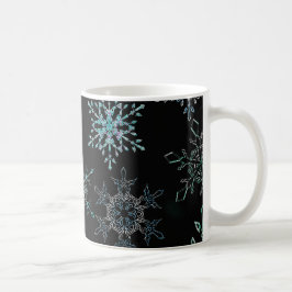 Café Caneca do floco de neve
