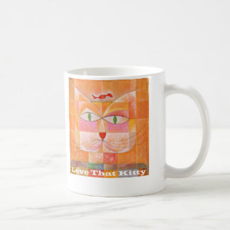 Café Caneca do gatinho de Klee