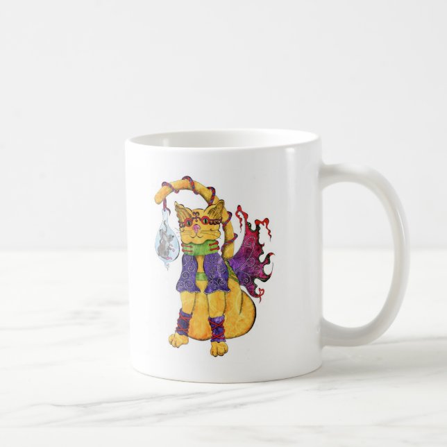Café Caneca do gatinho de Steampunk (Direita)