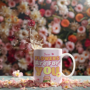 Café Caneca do Gato de Olhos de Coração Temática de Ani