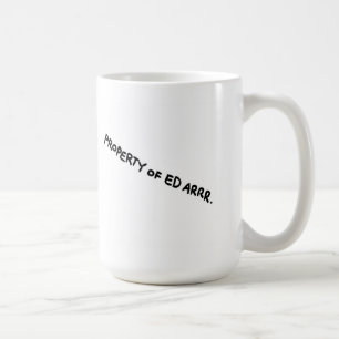 Café Caneca do girafa do pirata de Ed Arrr