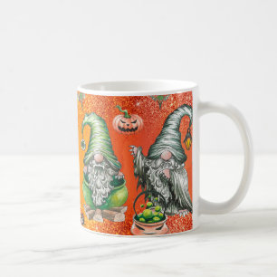 Café Caneca do Gnome de Halloween