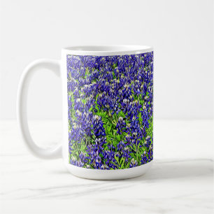 Café Caneca do gráfico dos Bluebonnets de Texas