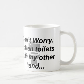 Café Caneca do guarda de serviço - minha outra mão