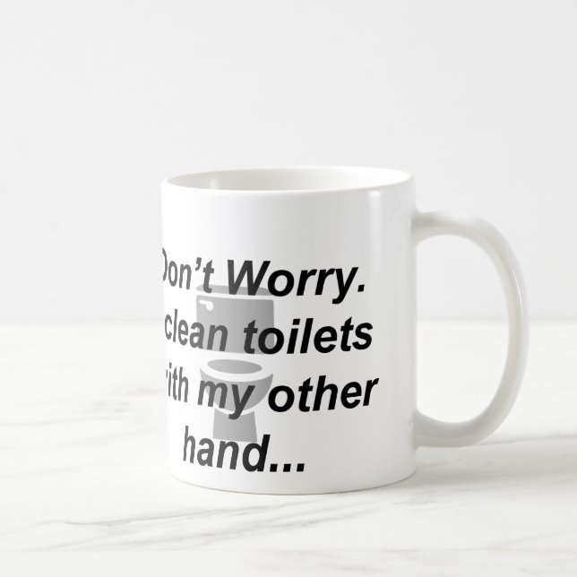 Café Caneca do guarda de serviço - minha outra mão (Direita)