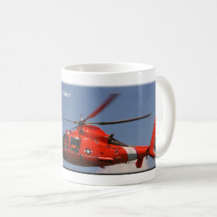 Café Caneca do helicóptero do golfinho de HH 65C