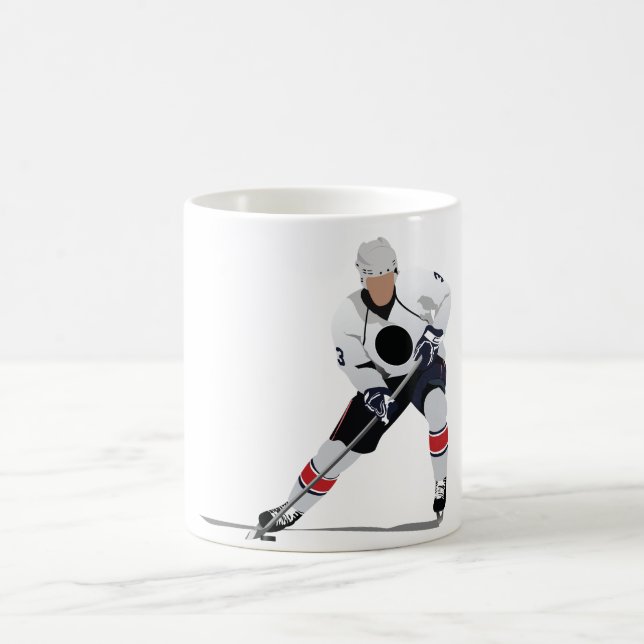 Café Caneca do jogador de hóquei em gelo (Centro)
