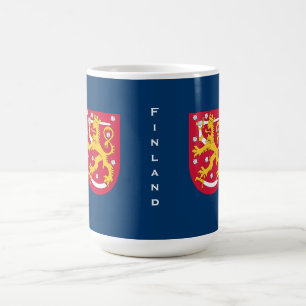 Café Caneca do leão de Finlandia