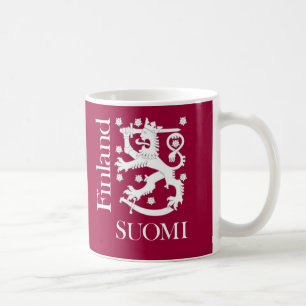 Café Caneca do leão de SUOMI Finlandia