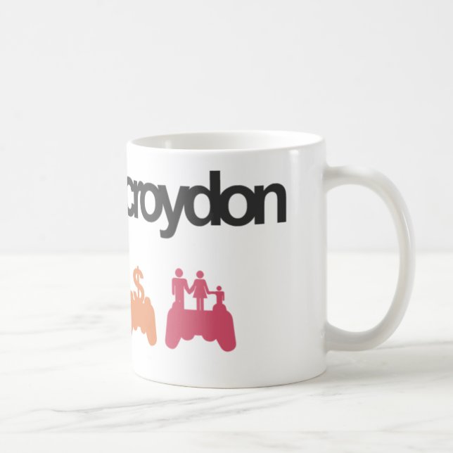 Café Caneca do logotipo de G4C (Direita)