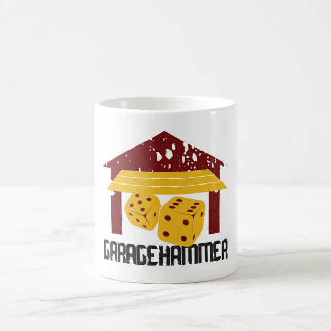 Café Caneca do logotipo de Garagehammer (Centro)