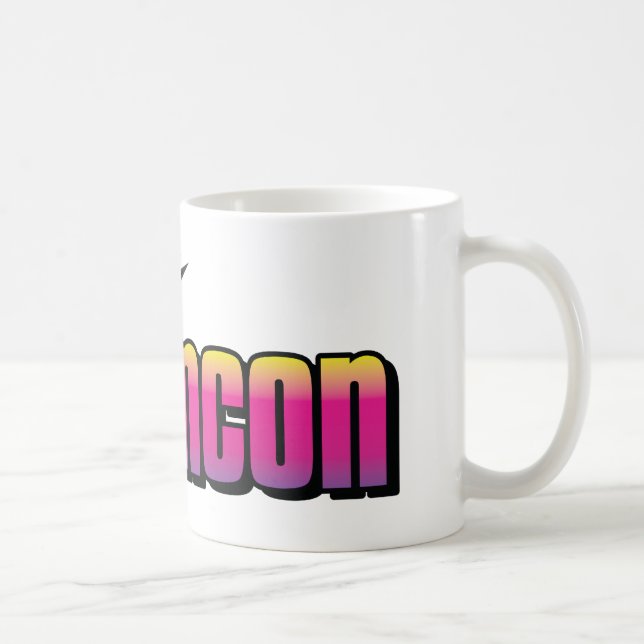 Café Caneca do logotipo de JemCon (Direita)