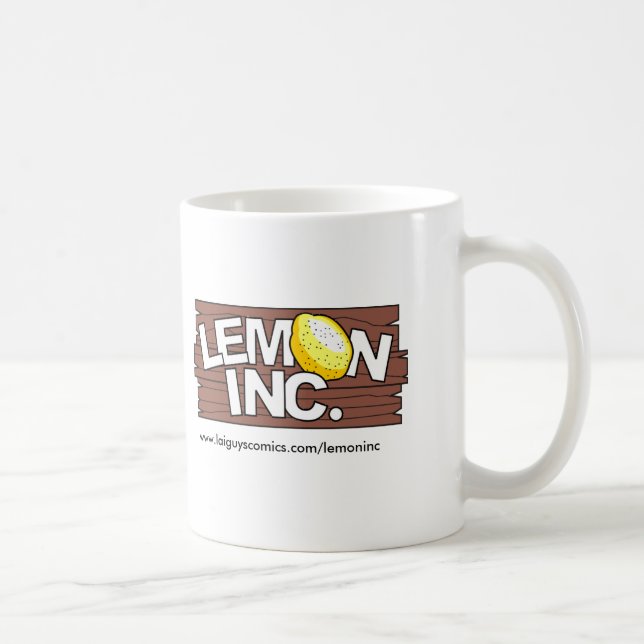 Café Caneca do logotipo de Limão Inc. (Direita)