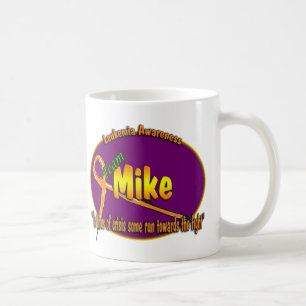 Café Caneca do logotipo de Mike da equipe