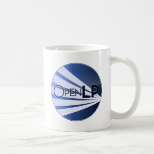 Café Caneca do logotipo de OpenLP