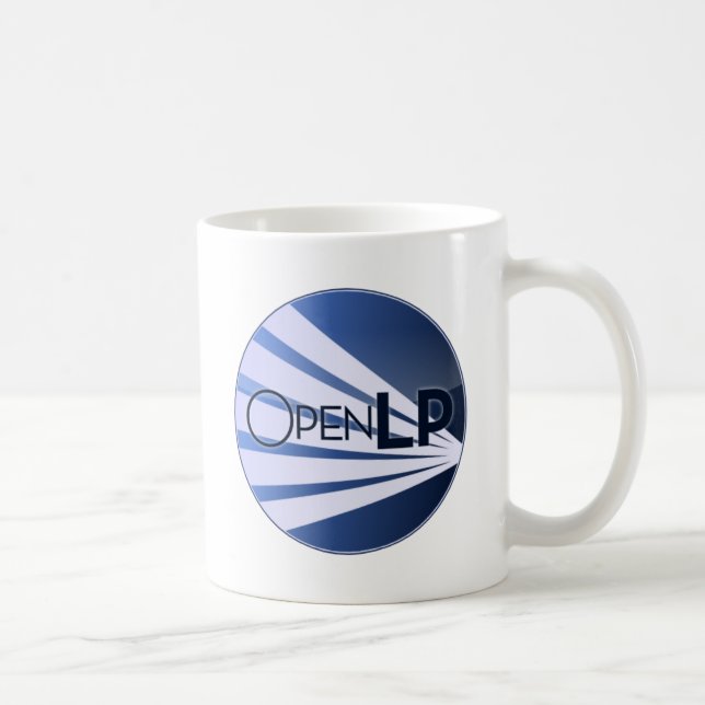 Café Caneca do logotipo de OpenLP (Direita)