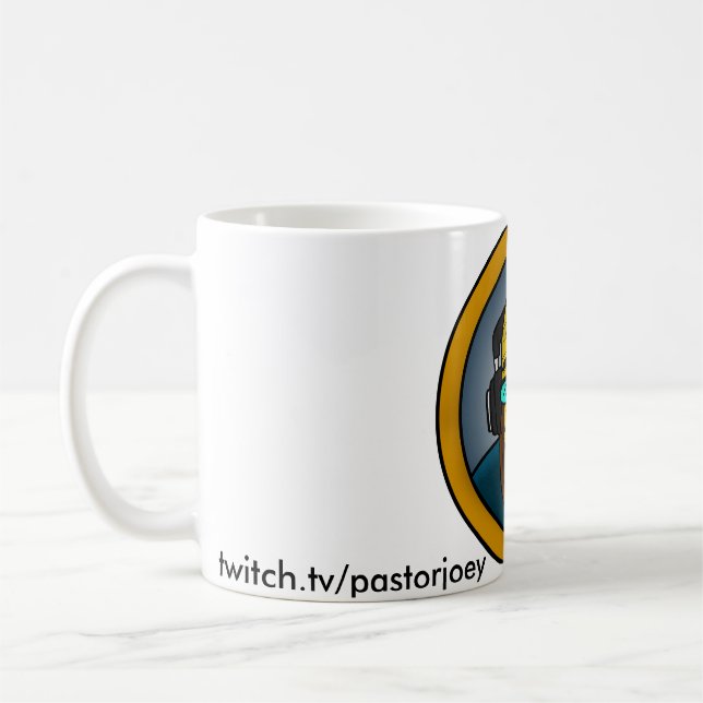 Café Caneca do logotipo de PastorJoey (Esquerda)