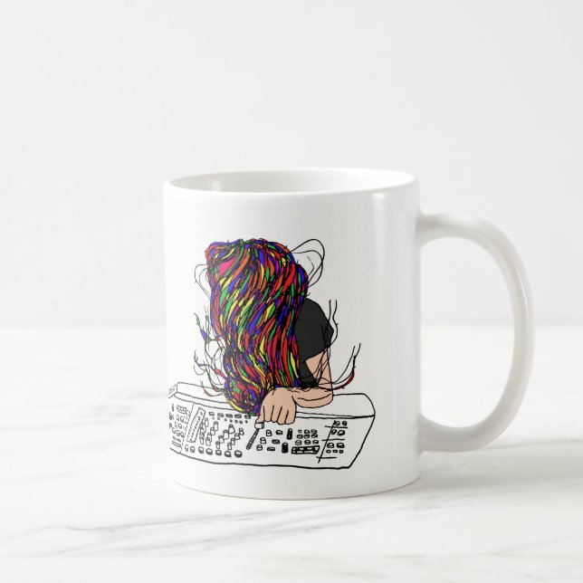 Café Caneca do logotipo de Waxbabe Bassnectar (Direita)
