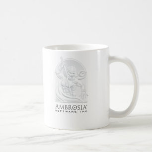 Café Caneca do logotipo de Zeus do Ambrosia