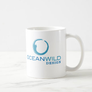 Café Caneca do logotipo do design de OceanWild