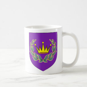 Café Caneca do logotipo e do texto de EK