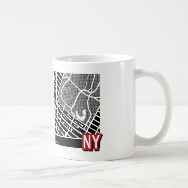 Café Caneca do mapa de New York (Direita)