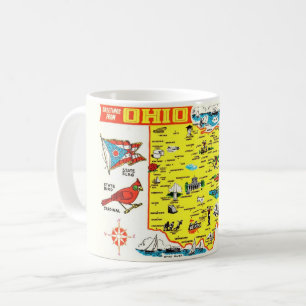 Café Caneca do Mapa de Ohio