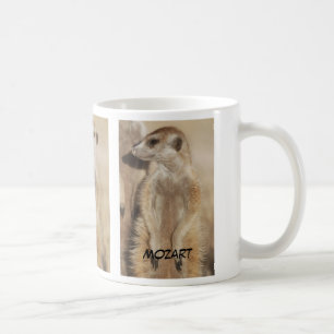 Café Caneca do meerkat de Mozart