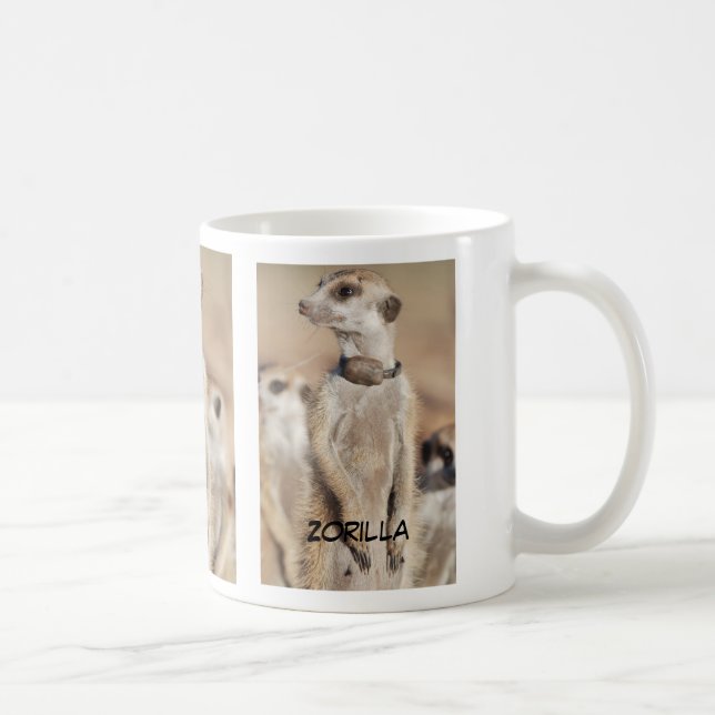 Café Caneca do meerkat de Zorilla (Direita)