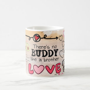 Café Caneca do Melhor Irmão com Mensagem de Amor Sincer