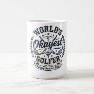 Café Caneca do Melhor Pai Golfista do Mundo Presente de