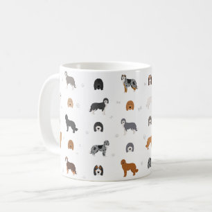 Café Caneca do mix de cachorro Aussiedoodle