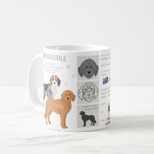 Café Caneca do mix de cachorro Labradoodle