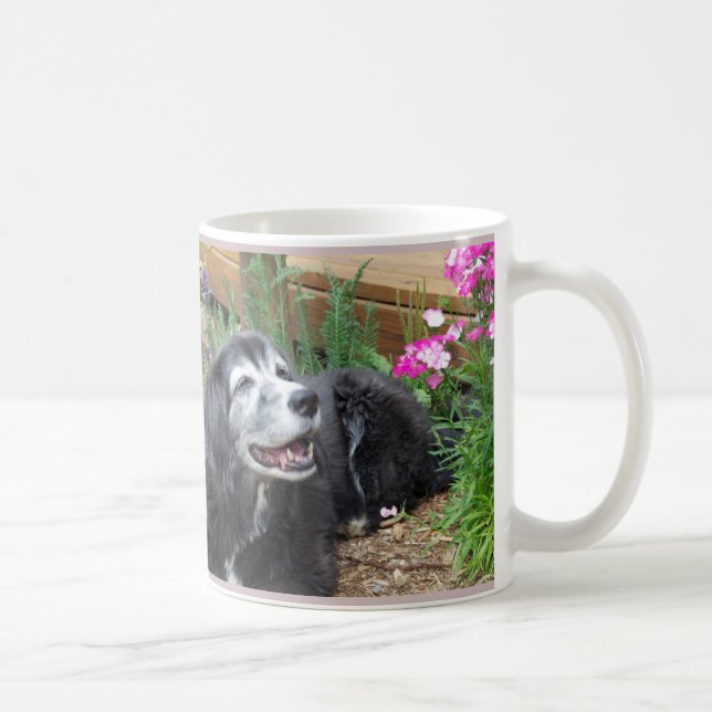 Café Caneca do muffin de cocker spaniel (Direita)